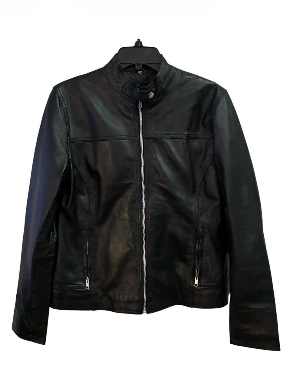 Genuine Power Trip VTX Leather Moto Jacket – XL – Buttery Soft – Black - Picture 3 of 9